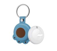 Traceur GPS Mitag Bluetooth Localisateur Intelligent Appareil Anti-Perte Clés Mobiles Animaux de Compagnie Personnes âgées Enfants Finder Fonctionne avec Find My(White Blue)