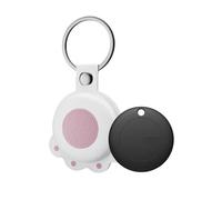 Traceur GPS Mitag Bluetooth Localisateur Intelligent Appareil Anti-Perte Clés Mobiles Animaux de Compagnie Personnes âgées Enfants Finder Fonctionne avec Find My(Black Pink White)