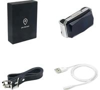 Traceur GPS pour animaux domestiques, fonctions multifonctionnelles, design étanche, bleu