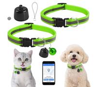 Traceur GPS pour chat et chien compatible avec iOS et Android, suivi de localisation dans le monde entier, collier pour chat, traceur GPS sans ABO, mini traceur d'animal pour chat