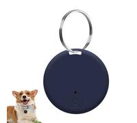 Traceur GPS pour Chien et Chat, Traceur Localisateur D'objets GPS Compatible avec iOS/Android, Traceu-r Miniature Rond pour Valises/Portefeuilles/Clés/Sacs/Bagages, Batterie Remplaçable