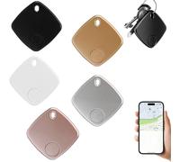Traceur GPS, Traceur de Bagages Compatible avec Apple Find My (iOS Uniquement, Pas pour Android), Batterie remplaçable, pour Personnes clés, Sac à Dos, Valise (5PCS)