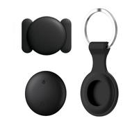 Traceur GPS Universel - Localisateur Intelligent IP67 Étanche avec Support Magnétique & Porte-Clés - Compatible iOS/Android pour Bagages, Voiture, Animaux & Objets de Valeur