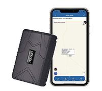 Traceur GPS Voiture 4G Aimanté Tracker GPS Étanche IP65 7800mAh 2 Mois Autonomie en Veille Positionnement APP/SMS Suivi en Temps Réel Traqueur Pas de Distance Limite TK915