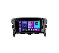 Traceur GPS Voiture pour Mitsubishi Eclipse Cross 2018 2019 GPS Tracker pour Voiture Radio de sans Fil Android Car Bluetooth Dab WiFi 4G Mirror Link Entrée Caméra, 8 Nuclear 6G+128G