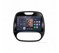 Traceur GPS Voiture pour Renault Captur Kaptur Clio Samsung QM3 2011-2018 GPS Tracker pour Voiture Écran Tactile Capacitif, Carte Haute Définition, FM, Console de 3D, 4 Nuclear 4G+64G