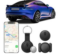 Traceur GPS Voiture, Smart Traceur Tag Tracker GPS (Compatible avec iOS et Android) Localisateurs D'Objets Bluetooth,Localisateurs Tags pour Véhicules, Moto et Bagages,Traceur sans Abonnement