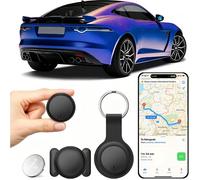 Traceur GPS Voiture Tracker GPS(Compatible avec iOS) Magnétique Smart Tag Traceur