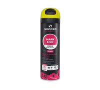 Traceur MARK & GO Éphémère jaune fluo 500 ml SOPPEC - 182017
