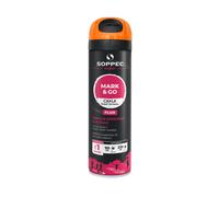 Traceur MARK & GO Éphémère orange fluo 500 ml SOPPEC - 182016