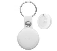 Traceur Porte-clés Série MiTag Compatible Apple Find My / Google Find My Device Mili Blanc