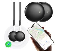 Traceurs Localisateurs d'Objets - Smart Tracker Tag Compatible avec l'app Localiser (Uniquement iOS 14.5+), Batterie Remplaçable, Traceur pour Clés/Valise/Sacs et Plus