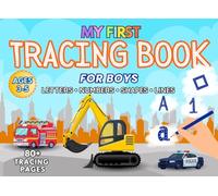 Tracing Book for Boys Ages 3-5: Full Color Edition: Big Easy Lines for Preschool & Kindergarten | Alphabet A-Z, Numbers 0-10, Shapes & Pre-Writing Practice | Handwriting Workbook for Kids