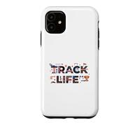 Track Life Track and Field Athlete Running Track Coque pour iPhone 11