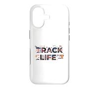 Track Life Track and Field Athlete Running Track Coque pour iPhone 17