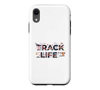 Track Life Track and Field Athlete Running Track Coque pour iPhone XR