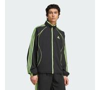 Track top Teamgeist Adicolor Black / Signal Green 2XL