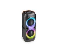 Track210 Enceinte Portable Bluetooth Lumineuse, 100W, Batterie Longue Autonomie 8H, Facile à Transporter, Enceinte Karaoké