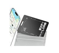 Tracker Bluetooth AirCard pour iPhone et iPad Format Carte Noir Noir