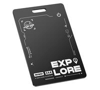 Tracker Bluetooth AirCard pour iPhone et iPad Format Carte wiwu Noir