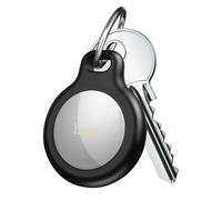 Tracker Bluetooth Airtag Compatible Apple Find My avec Porte-clé Hoko Noir