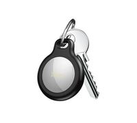 Tracker Bluetooth Airtag Compatible Find My avec Porte-clé Noir