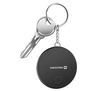 Tracker Bluetooth GPS FindTag format Porte-clés compatible Apple Find My Swissten Noir