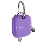 Tracker Bluetooth Rechargeable USB-C pour Clés Sac et Valise Compatible Find My Boompods Violet