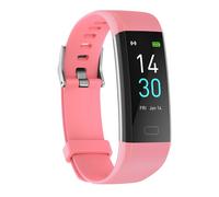 Tracker d'activité avec moniteur de pression artérielle, de fréquence cardiaque et d'oxygène dans le sang, moniteur d'activité, moniteur de sommeil, montre intelligente, suivi de santé, podomètre