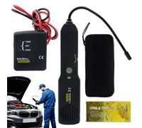 Tracker de circuit automobile : localisateur portable de pannes de câbles, dispositif de test de continuité, équipement électrique de diagnostic, jeu de sonde de câble rouge et noir | De