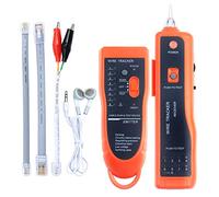 Tracker de fil XQ-350 RJ45 RJ11 Finder pour câble LAN de réseau téléphonique pour la détection de ligne DC/anode/détermination de la cathode Diagnostiquer l'outil de réseau de tonalité avec tête en