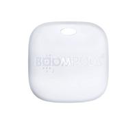 Tracker d'Objet Boomtag Rechargeable Bluetooth Boompods Blanc