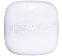 Tracker d'Objet Boomtag Rechargeable Bluetooth Boompods Blanc Blanc