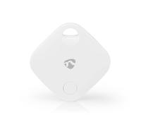 Tracker D'objets Bluetooth Avec Alarme Sonore Et Une Portée 40 M Nedis Blanc