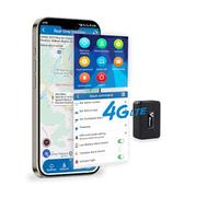 Tracker GPS Enfant Mini 4G avec Carte SIM Traceur GPS App Gratuite pour Voiture/Enfants/Personnes âgées Traqueur GPS Voiture Suivi Historique sur 6 Mois Mini Tracker GPS Magnétique, étanche TK913