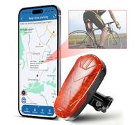Tracker GPS pour moto et voiture, localisateur étanche avec alertes SOS et de vitesse, batterie 1800 mAh, sans carte SIM