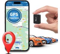 Tracker GPS Voiture Sans Abonnement Mini TK913, Mini Traceur GPS Moto Suivi en Temps Réel, Historique de Navigation Alarme Géo-Clôture, Localisateur APP Gratuite pour Voiture, Moto, Électrique, Enfant