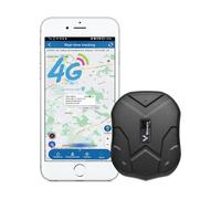 Tracker GPS Winnes Traceur GPS Voiture 4G LTE Distance Illimitée Suivi en Temps Réel Distance Infinie Aimant Intégré Étanche Gérer Plusieurs Tracker Simultanément Alarme Mobile Traqueur Portable TK905