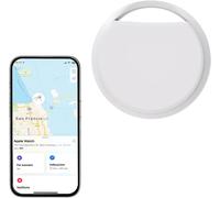 Tracker Localisateurs D'Objets Bluetooth,Compatible avec Apple ¿Localiser¿ APP (iOS Uniquement),Batterie Remplaçable,IP67 Imperméable,Traceur pour Valises/Portefeuilles/Clés/Sacs