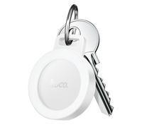 Tracker pour Clés et Sacs Compatible Find My iOS et Find My Device Android Hoko Blanc