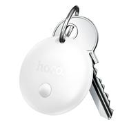 Tracker pour Clés et Sacs Compatible Google Find My Device Android 9+ Hoko Blanc