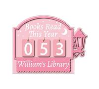 Trackers de lecture en bois pour un suivi visuel clair des progrès dans les livres, aidant les lecteurs à surveiller le nombre de pages à utiliser les trackers de lecture en bois