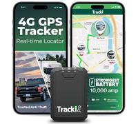 Tracki Pro Traceur GPS pour Véhicules - Traceur GPS de Voiture Étanche, Magnétique, 4G LTE, Batterie Longue Durée Jusqu’à 7 Mois, Distance Illimitée, Dispositif De Suivi Discret (Abonnement Requis)