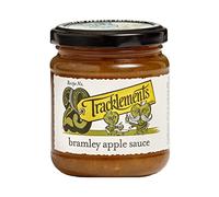 Tracklements Bramley Sauce aux pommes, condiment idéal pour rôti de porc, craquelures et crème glacée à la vanille ou associée avec des crêpes, sans gluten, végétarien et végétalien, pot de 180 g