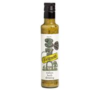 Tracklements Vinaigrette italienne aux herbes, le condiment idéal pour le poisson, le couscous et les salades ou associé à une salade de poulet ou de pommes de terre, végétarien et végétalien, sans
