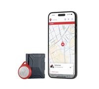 Trackting Smart V3 Monde - Traceur GPS Voiture et Moto avec Sim sans abonnement LTE-M/Edge - Batterie Rechargeable d'une durée de Plusieurs Mois - Alarme Moto avec Alarme Mobile et GPS