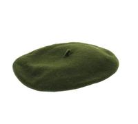 Traclet Béret Basque Fina Laine Vert Olive - Elosegui - 57 cm