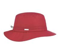 Seeberger Chapeau pour Femme Lasina - Outdoor en Tissu de Pluie avec Doublure Hiver Printemps-ete - Taille Unique Rouge