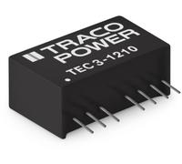 TracoPower TEC 3-1223 Convertisseur CC/CC pour circuits imprimés 12 V/DC 100 mA 3 W Nbr. de sorties: 2 x Contenu 1 pc(s)