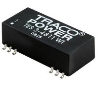 TracoPower TES 3-4823WI Convertisseur CC/CC CMS 48 V/DC 15 V/DC, -15 V/DC 100 mA 3 W Nbr. de sorties: 2 x Contenu 1 pc(s)